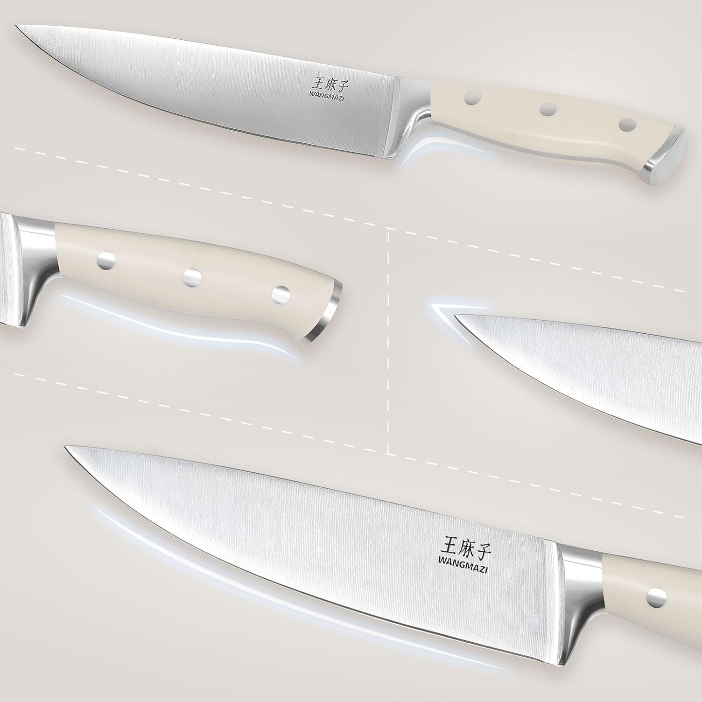 Wangmazi Premium Chef Knife Set