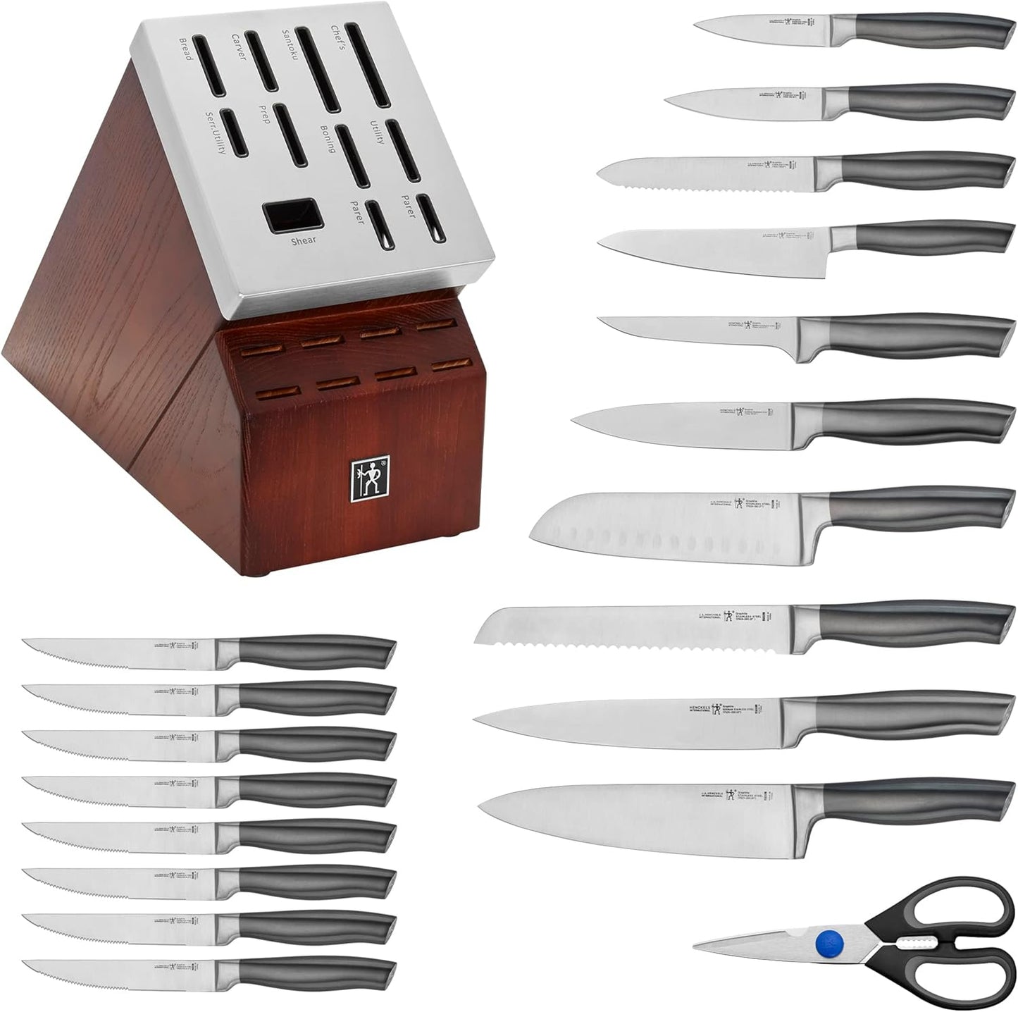 Henckels Graphite Self-Sharpening Knife Set