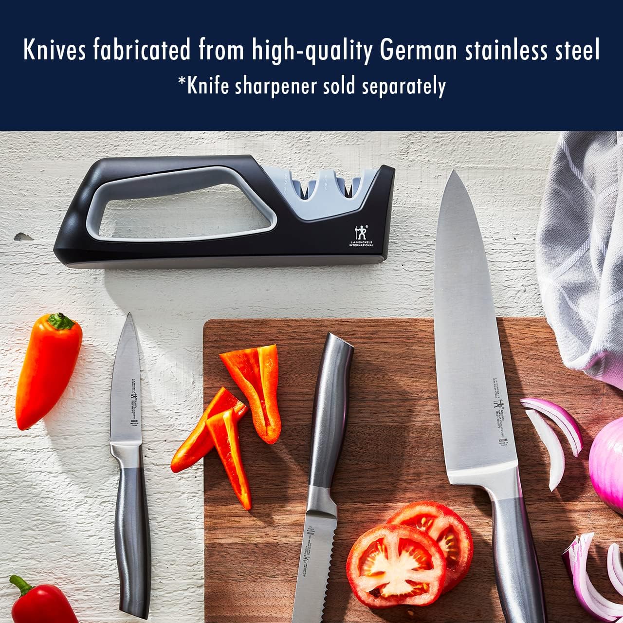 Henckels Graphite Self-Sharpening Knife Set