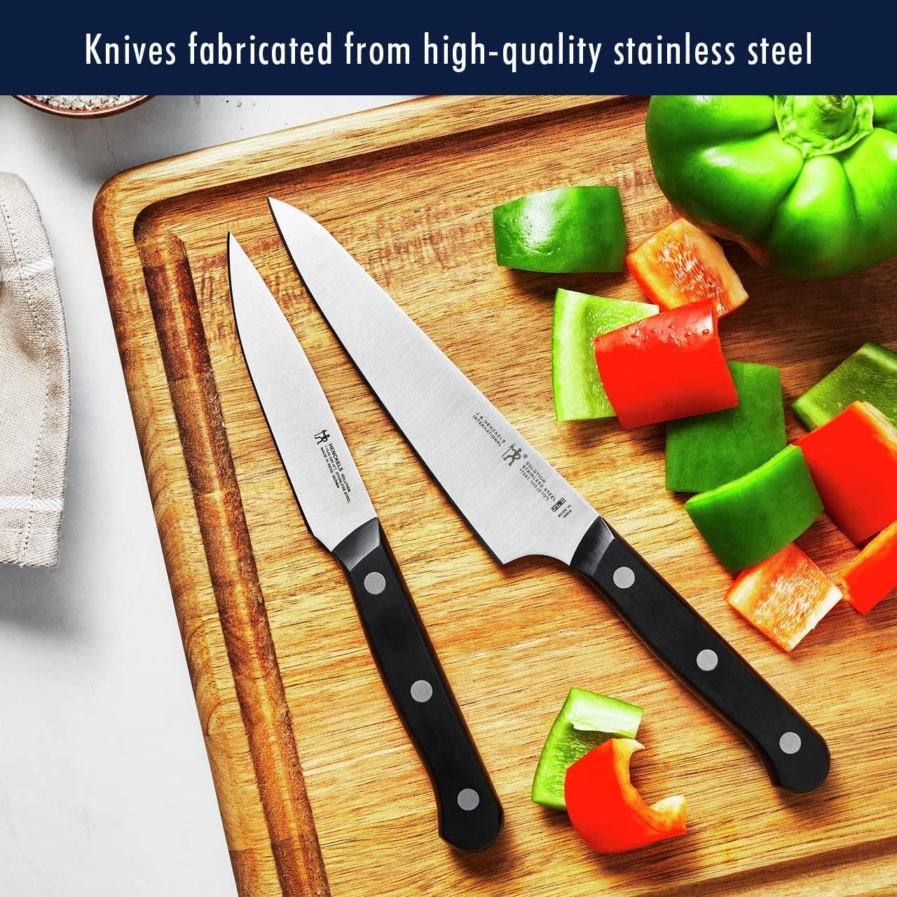 Henckels Solution Razor-Sharp Knife Set