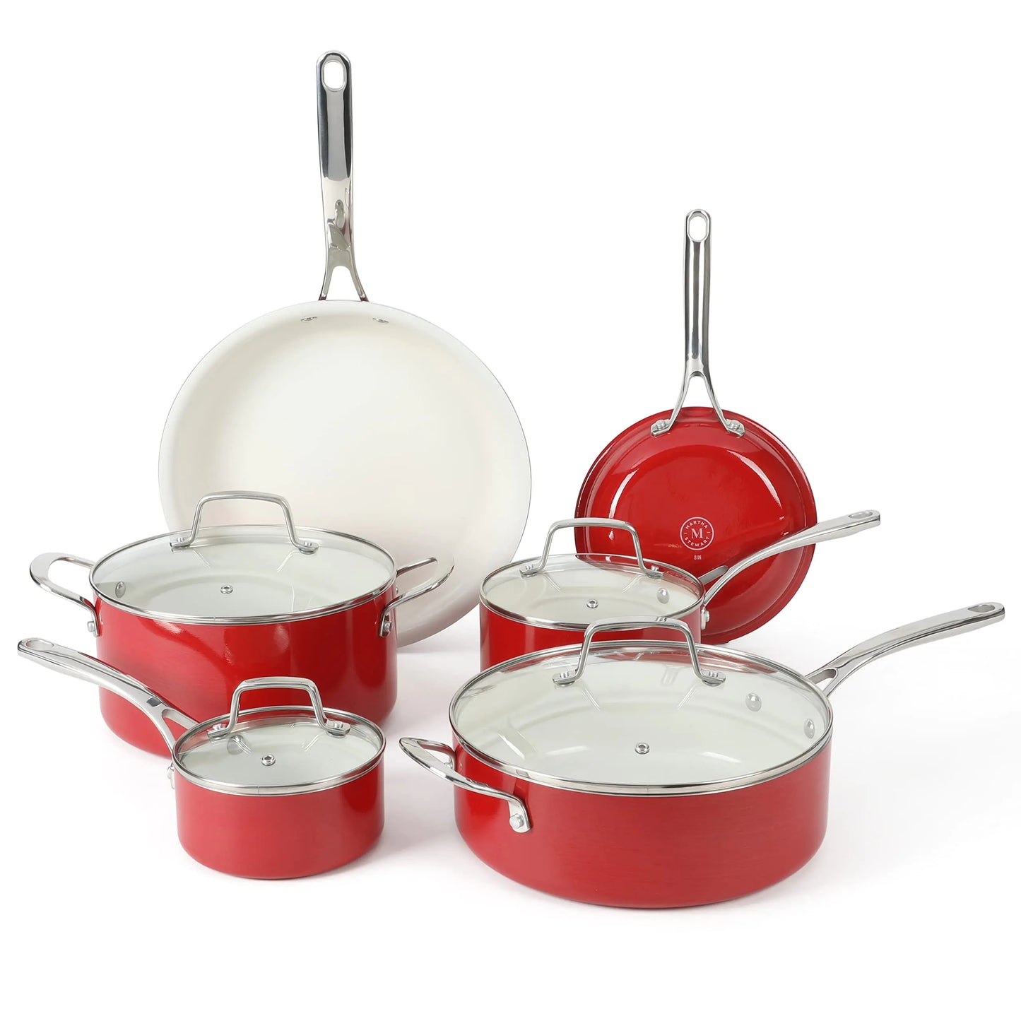 Martha Stewart Lockton Nonstick Cookware Set
