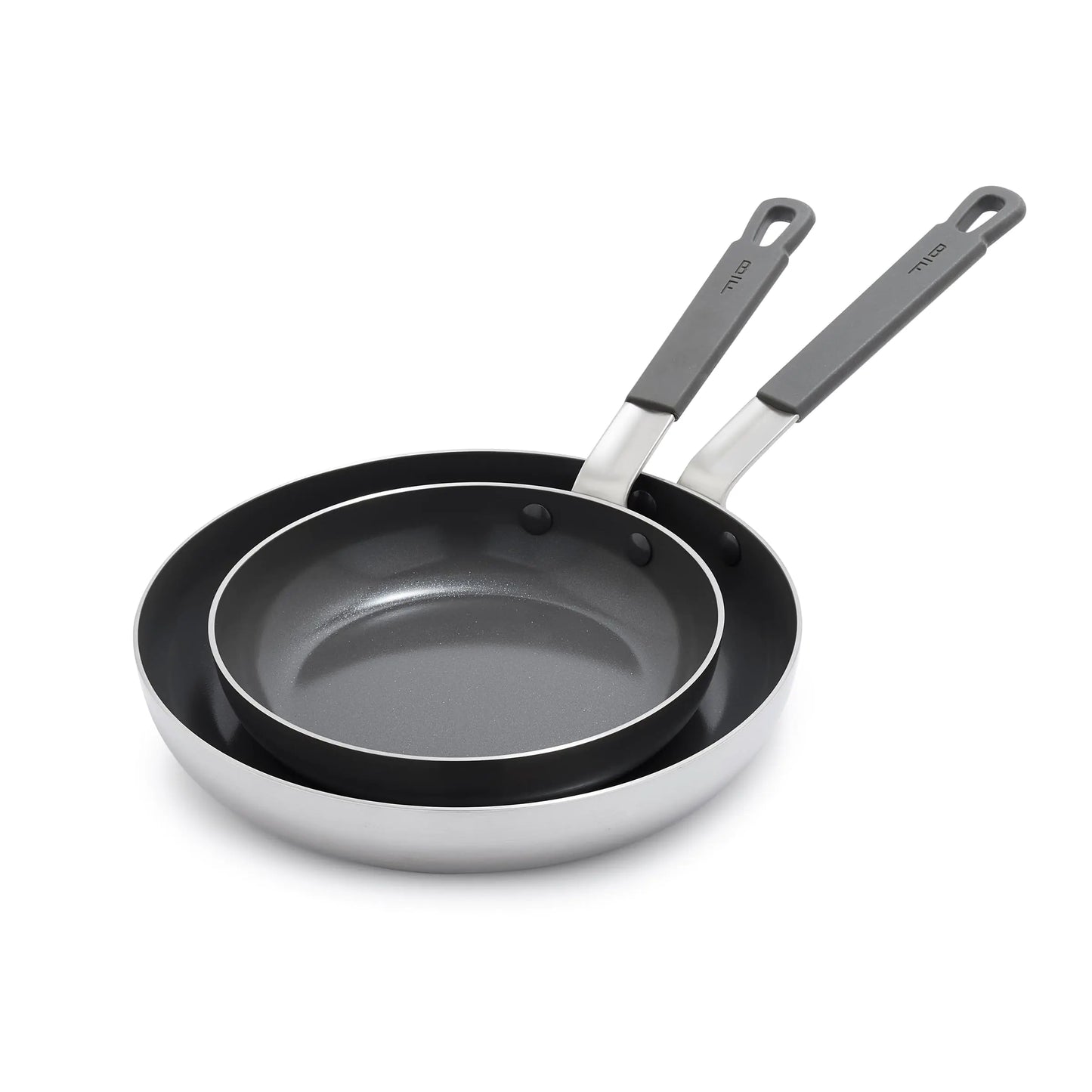 GreenPan x Bobby Flay Stainless Steel Frying Pan Set