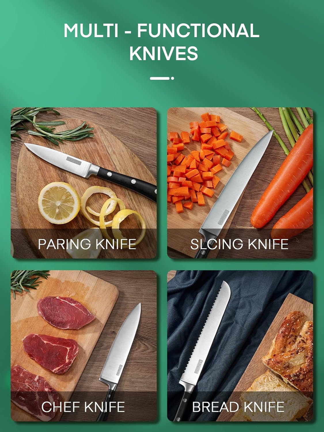 D.Perlla Kitchen Knife Set
