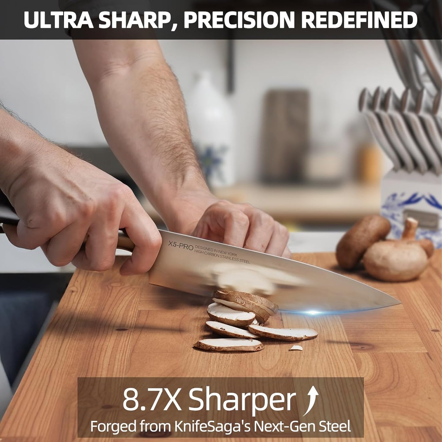 KnifeSaga Phantom Iris Knife Set