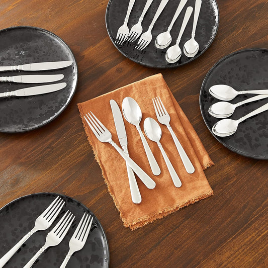 Lenox Pearl Platinum Flatware Set