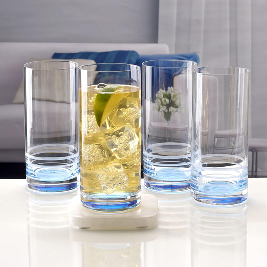 Mikasa Cal Ombre Highball Tumbler Set