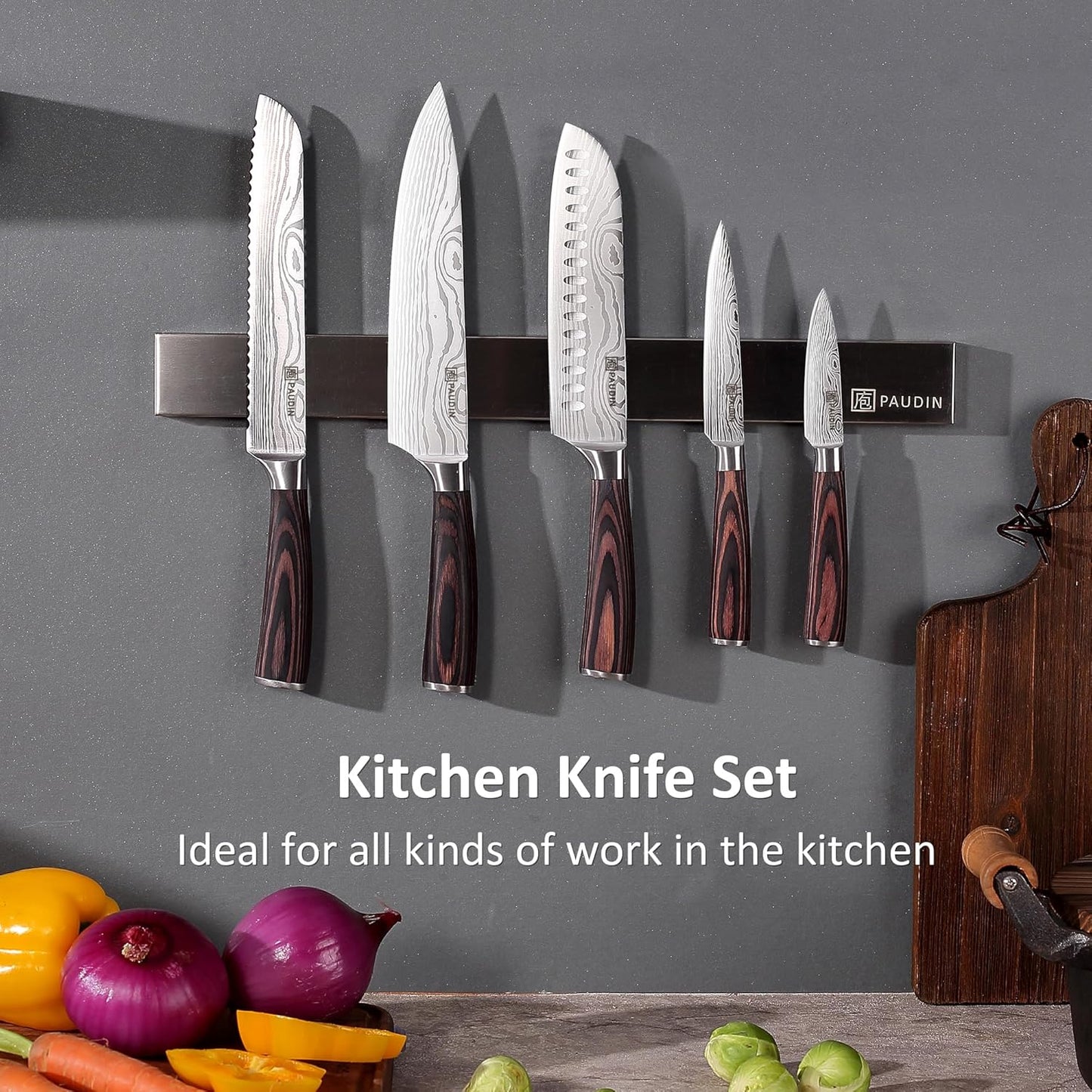 Paudin Kitchen Pro Knife Set