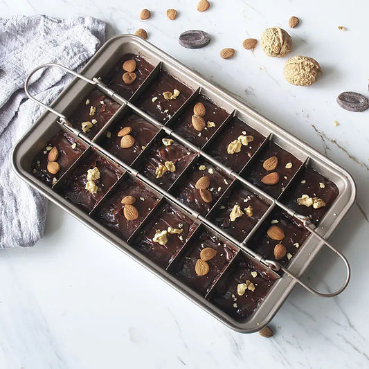 Checkered Brownie Baking Pan