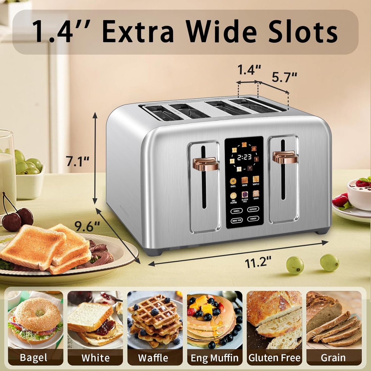 Seedeem Touchscreen Toastmaster