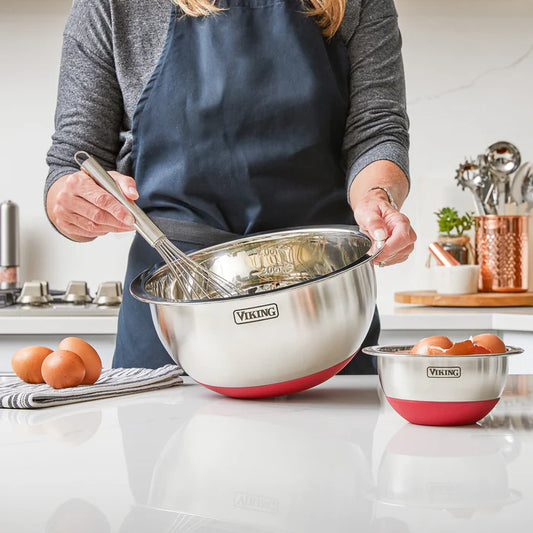 Viking Stainless Steel Mixing Bowl Set