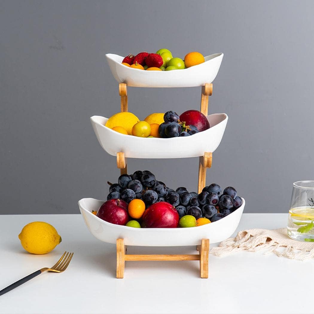 Ceramic Fruit Bowl Stand