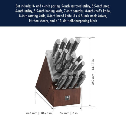 Henckels Graphite Self-Sharpening Knife Set