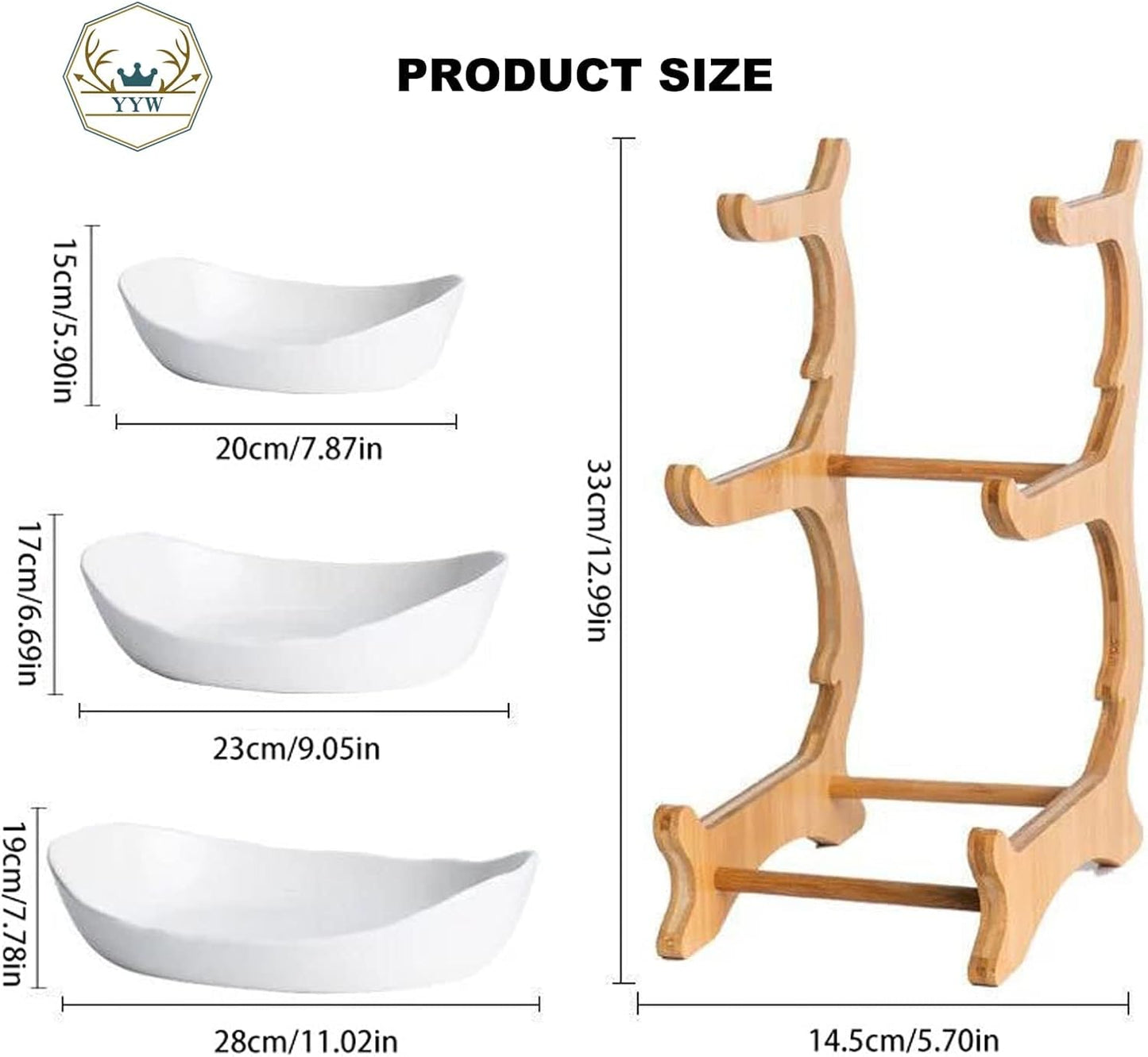 Ceramic Fruit Bowl Stand