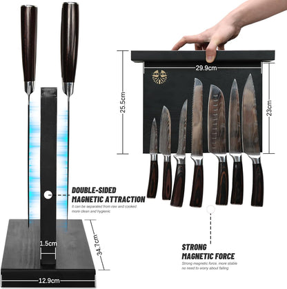 Diagsh Magnetic Knife Block Set