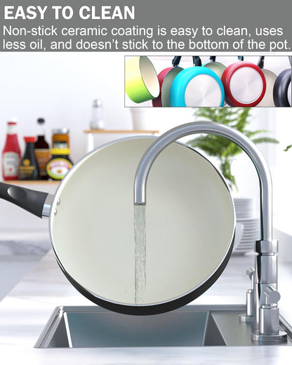 Cook N Home Nonstick Cookware Set