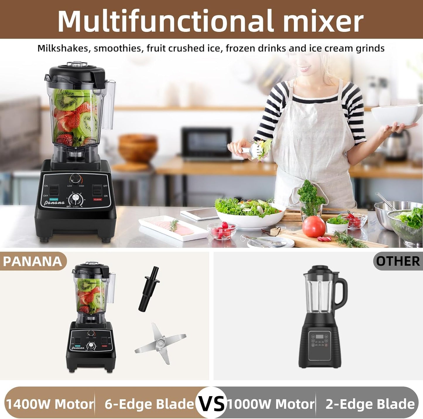 Panana Professional Countertop Blender