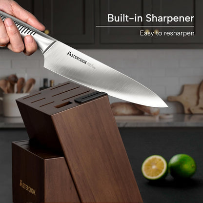 Astercook Full Tang Knife Set