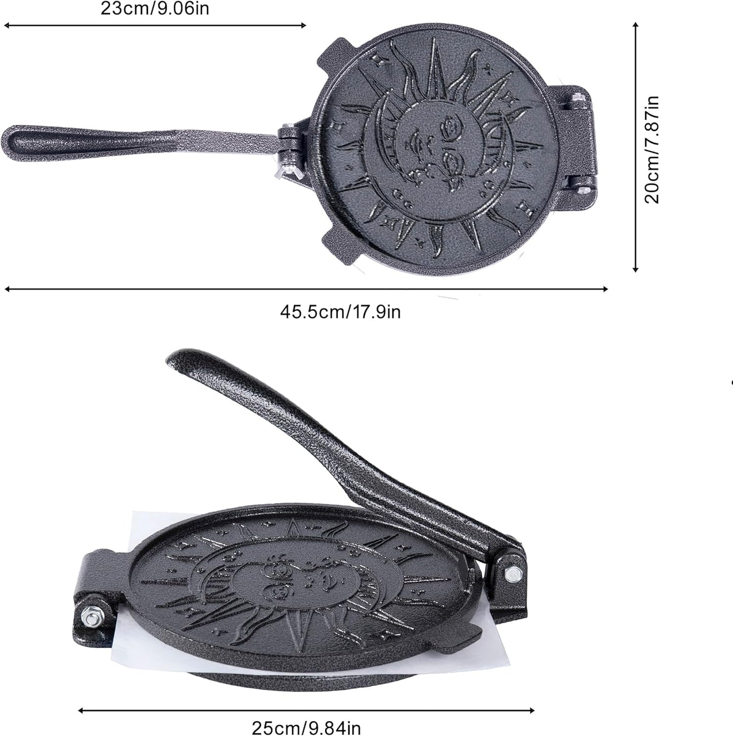 Cast Iron Tortilla Press