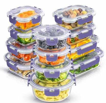 JoyJolt Glass Storage Containers