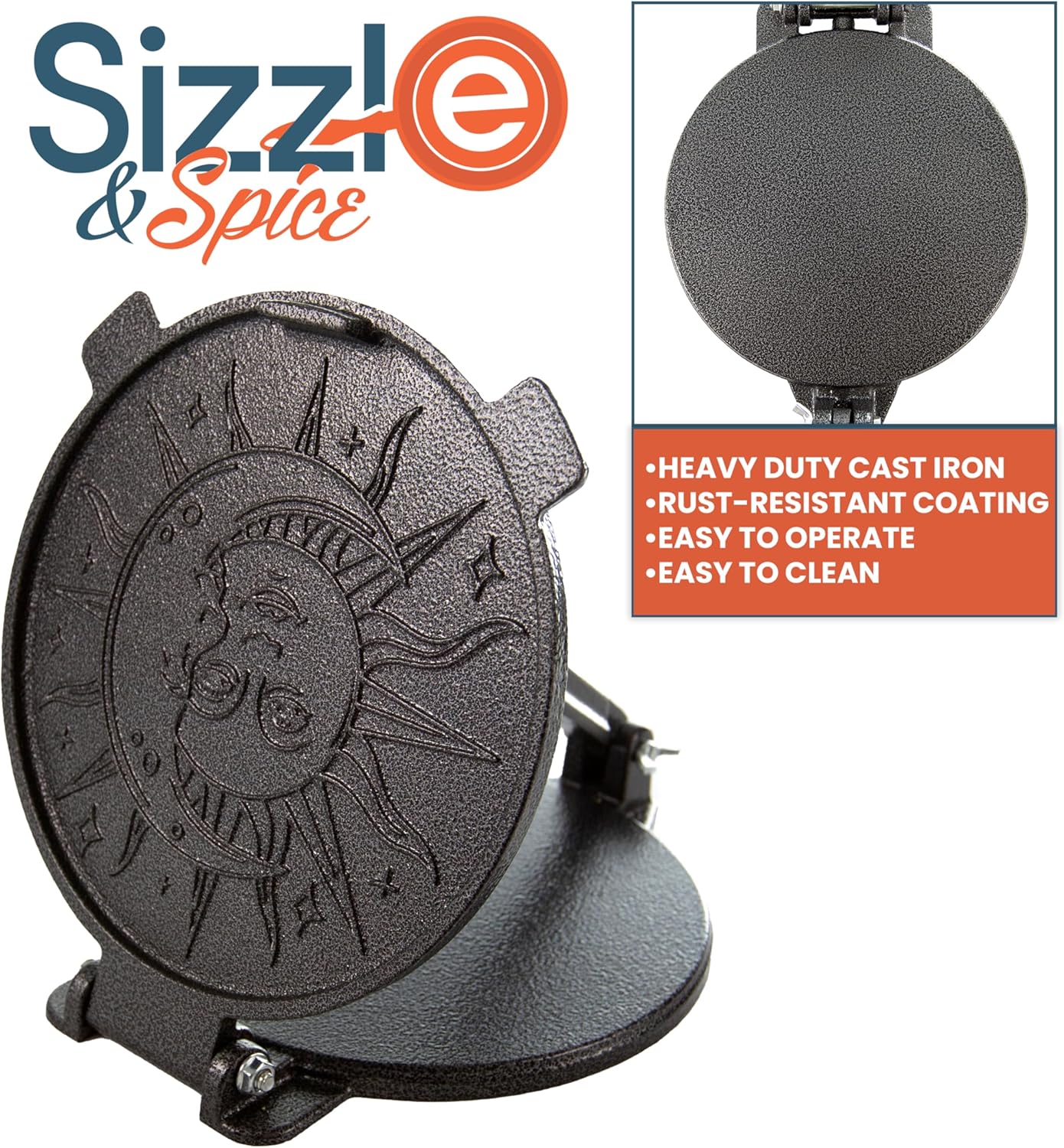 Cast Iron Tortilla Press