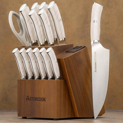 Astercook Premium Knife Block Set