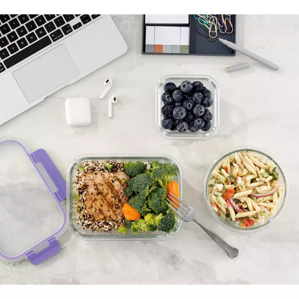 JoyJolt Glass Storage Containers