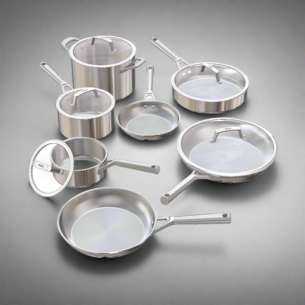 Ninja EverClad Stainless Steel Cookware Set