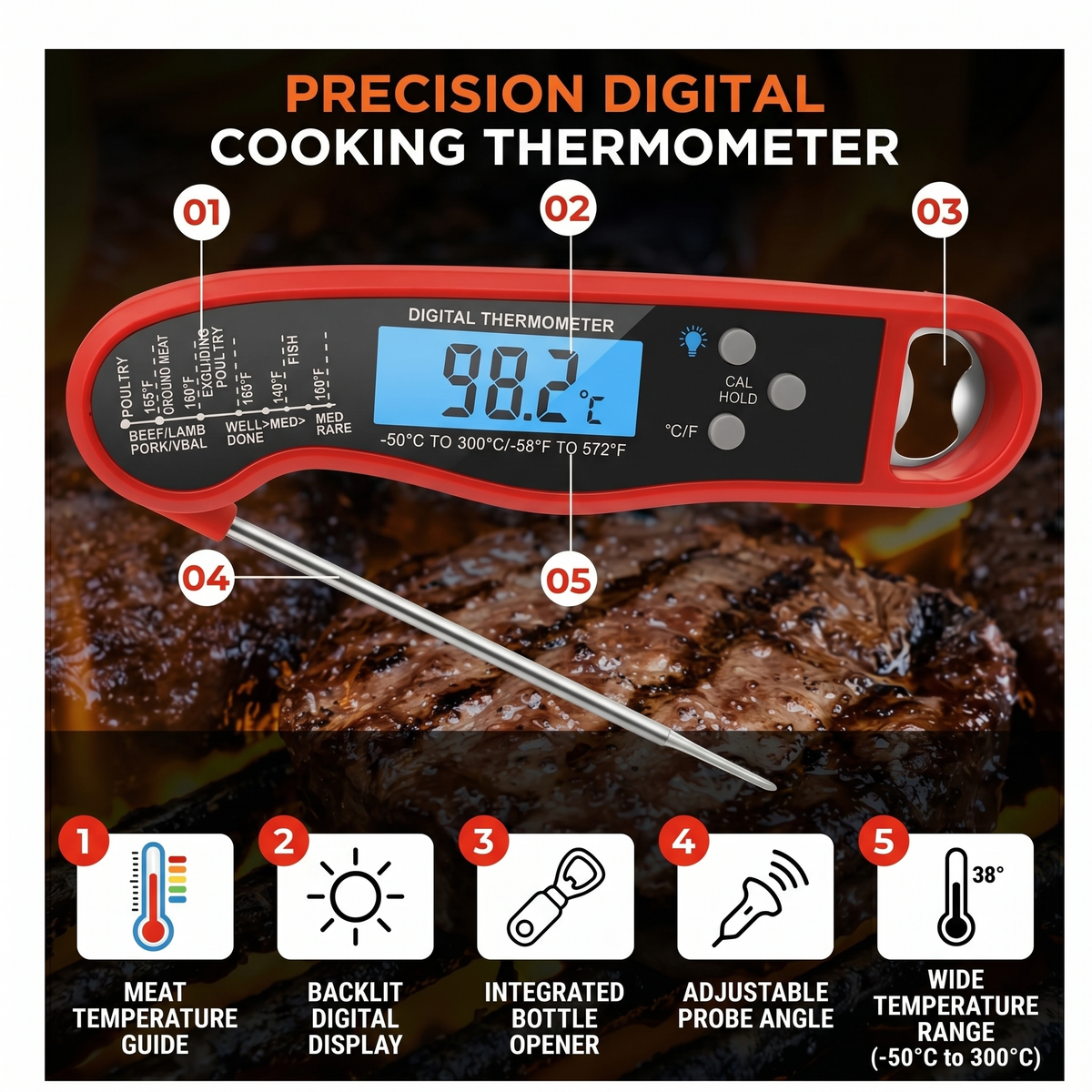 Digital Meat Thermometer