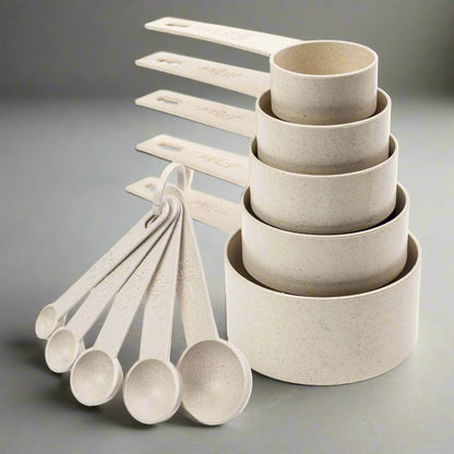 Beille Wheat Straw Measuring Cup Set