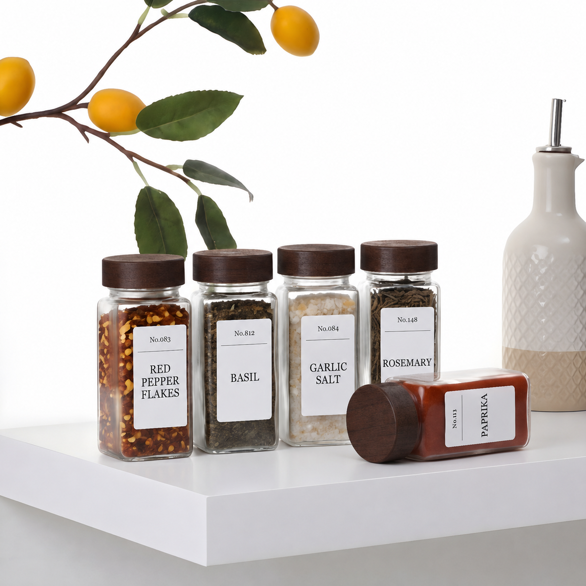 Spice Jar & Label Set