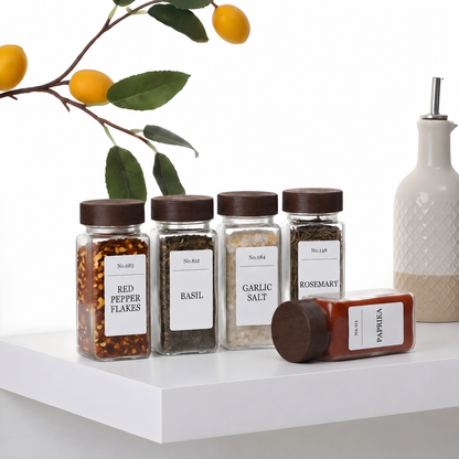 Spice Jar & Label Set