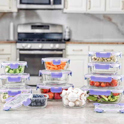 JoyJolt Glass Storage Containers