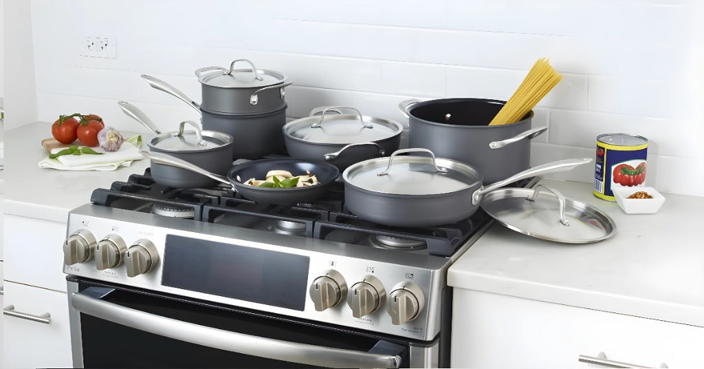 Cuisinart GreenGourmet Hard Anodized Cookware Set