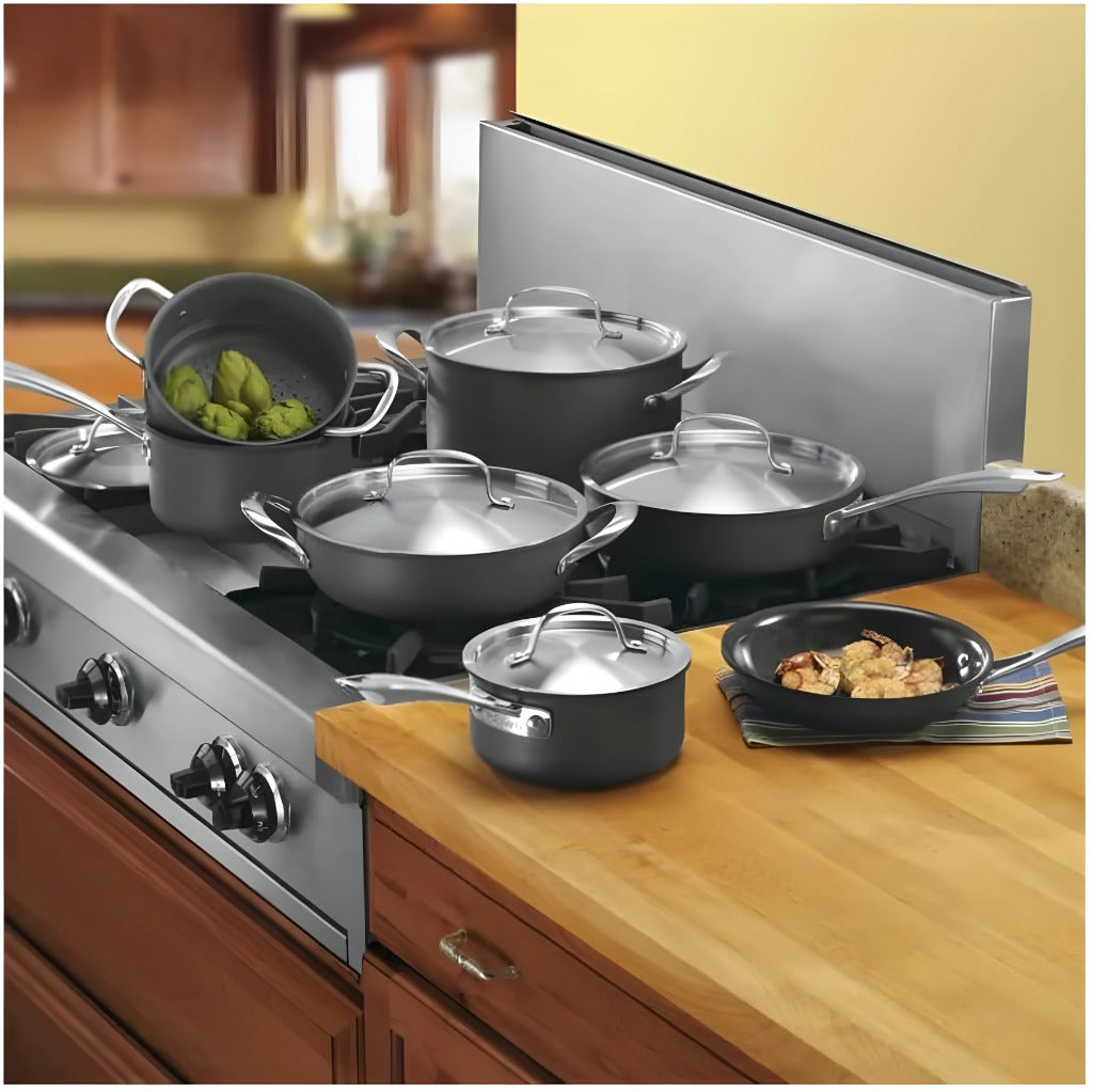Cuisinart GreenGourmet Hard Anodized Cookware Set