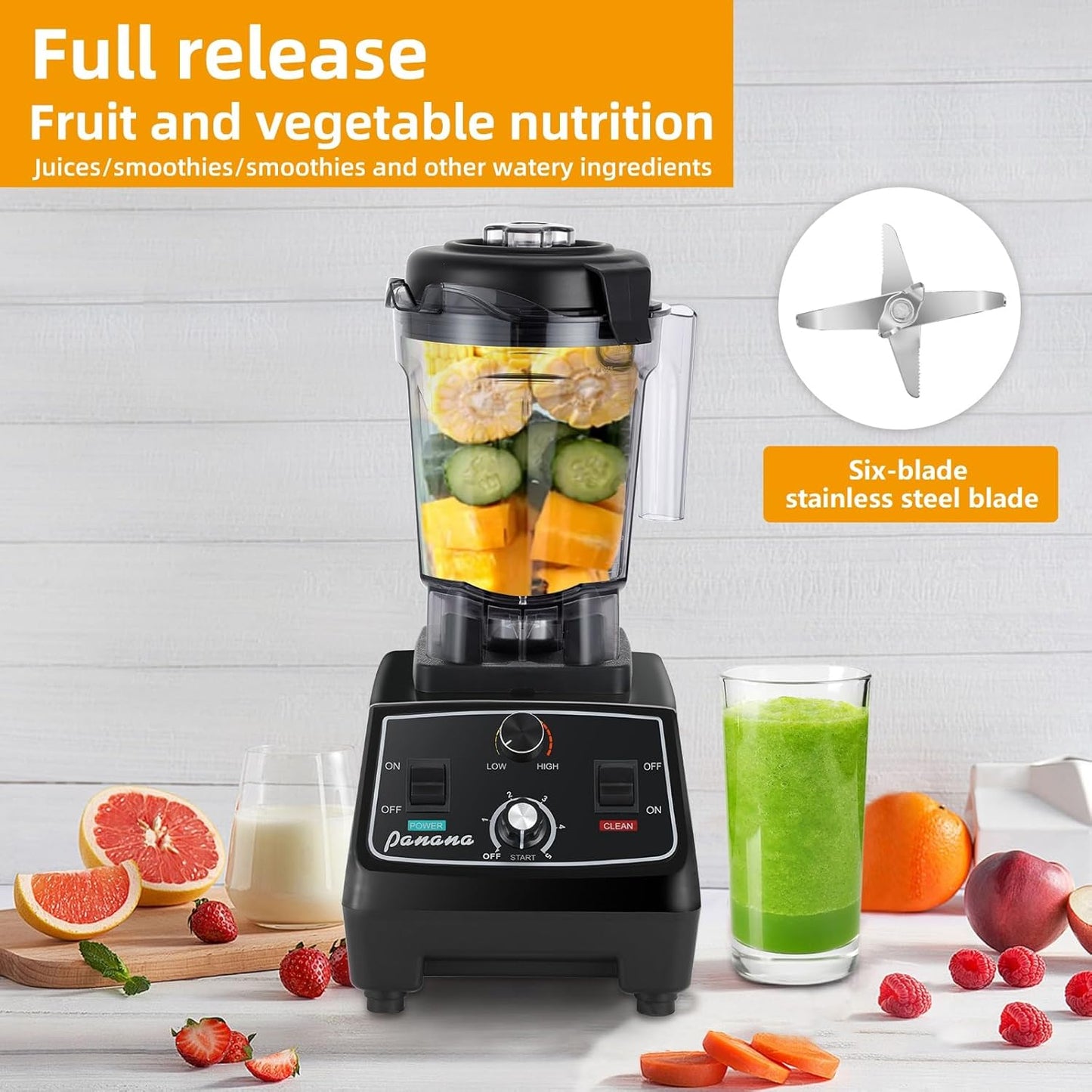 Panana Professional Countertop Blender