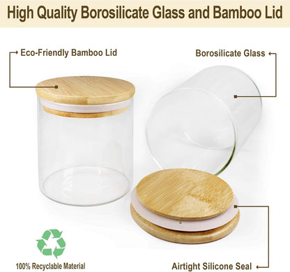EcoEvo Glass Food Storage Jars