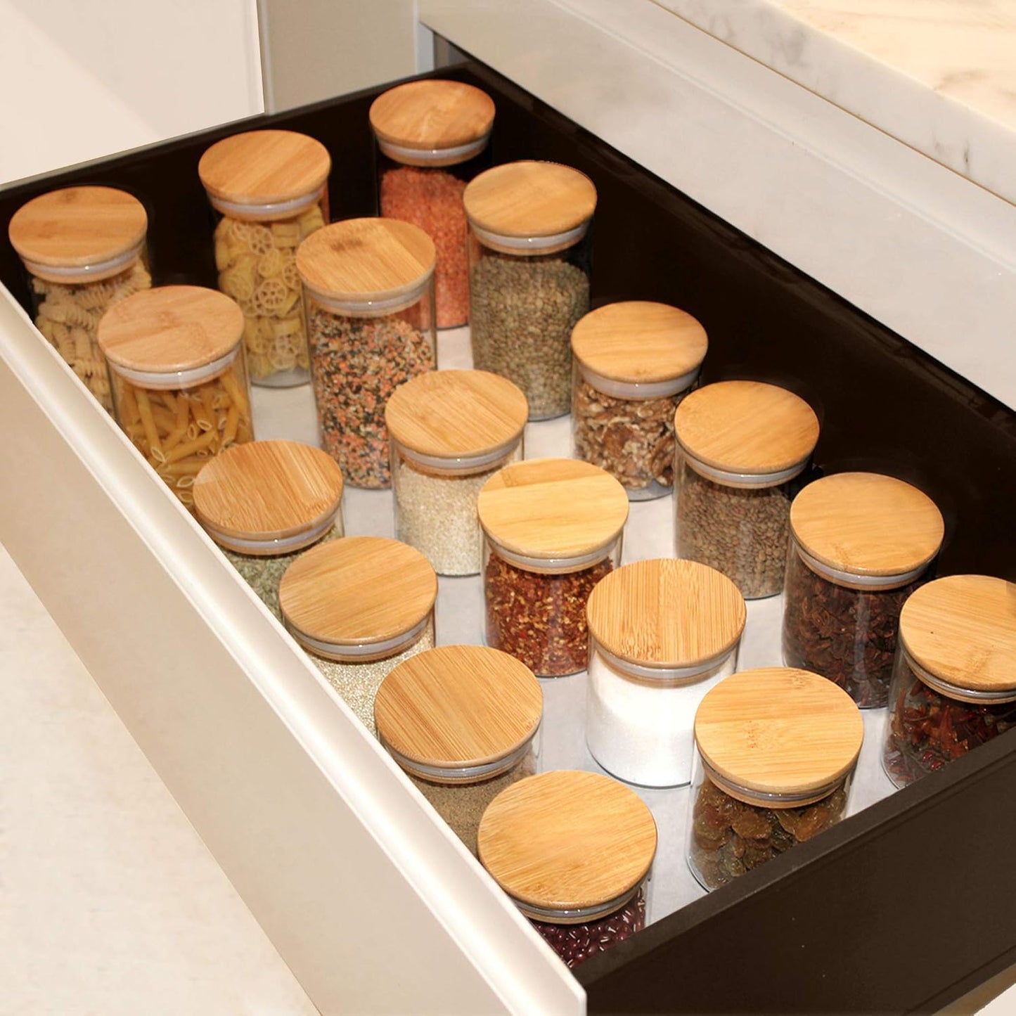 EcoEvo Glass Food Storage Jars