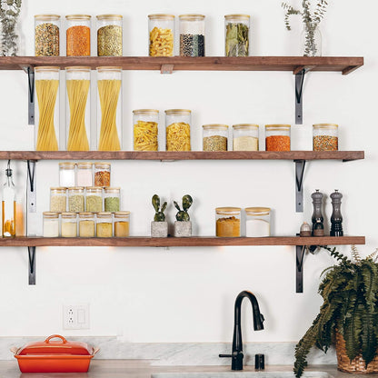 EcoEvo Glass Food Storage Jars