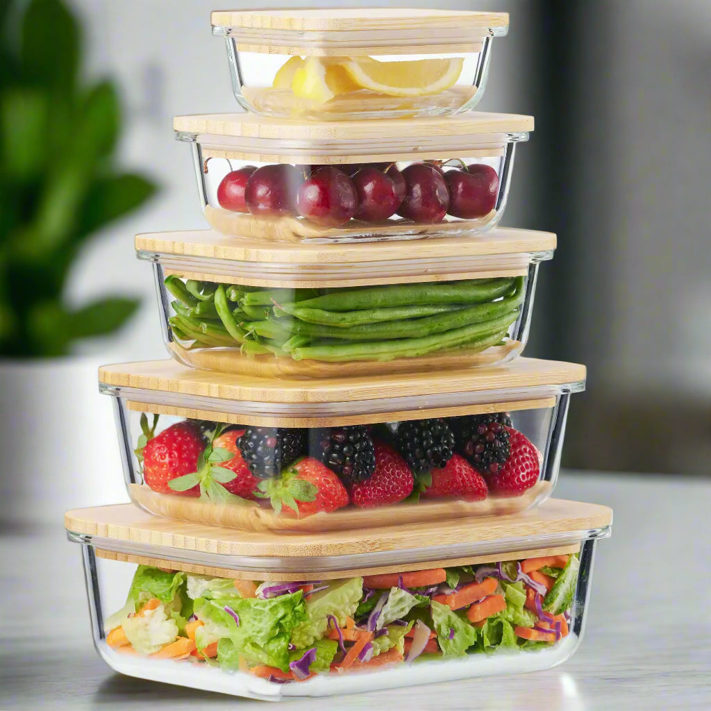 FreshLock Glass Storage Set