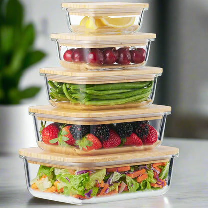 FreshLock Glass Storage Set