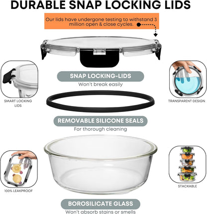 Razab Glass Food Storage Containers