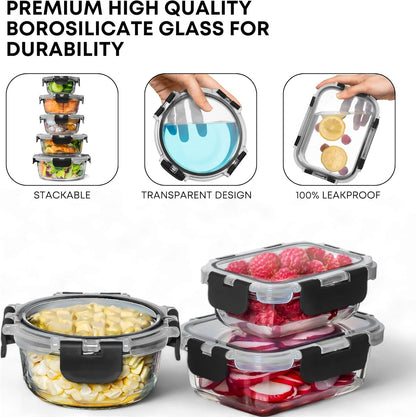 Razab Glass Food Storage Containers