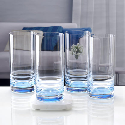 Mikasa Cal Ombre Highball Tumbler Set