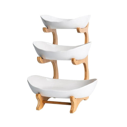 Ceramic Fruit Bowl Stand