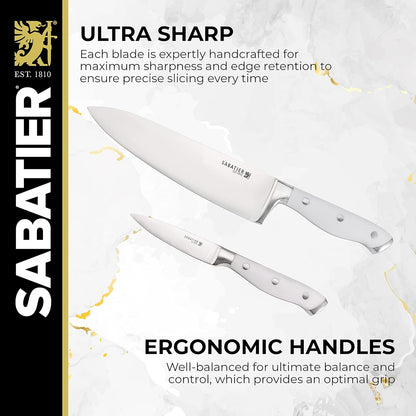 Sabatier Forged Triple Rivet Knife Set