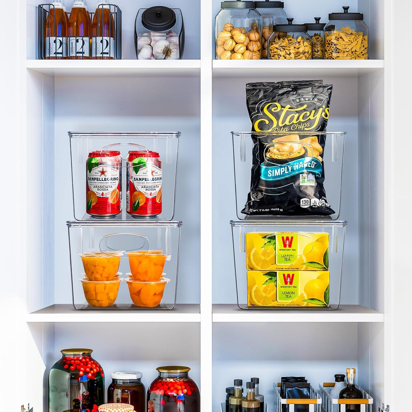 Sorbus Plastic Storage Bins