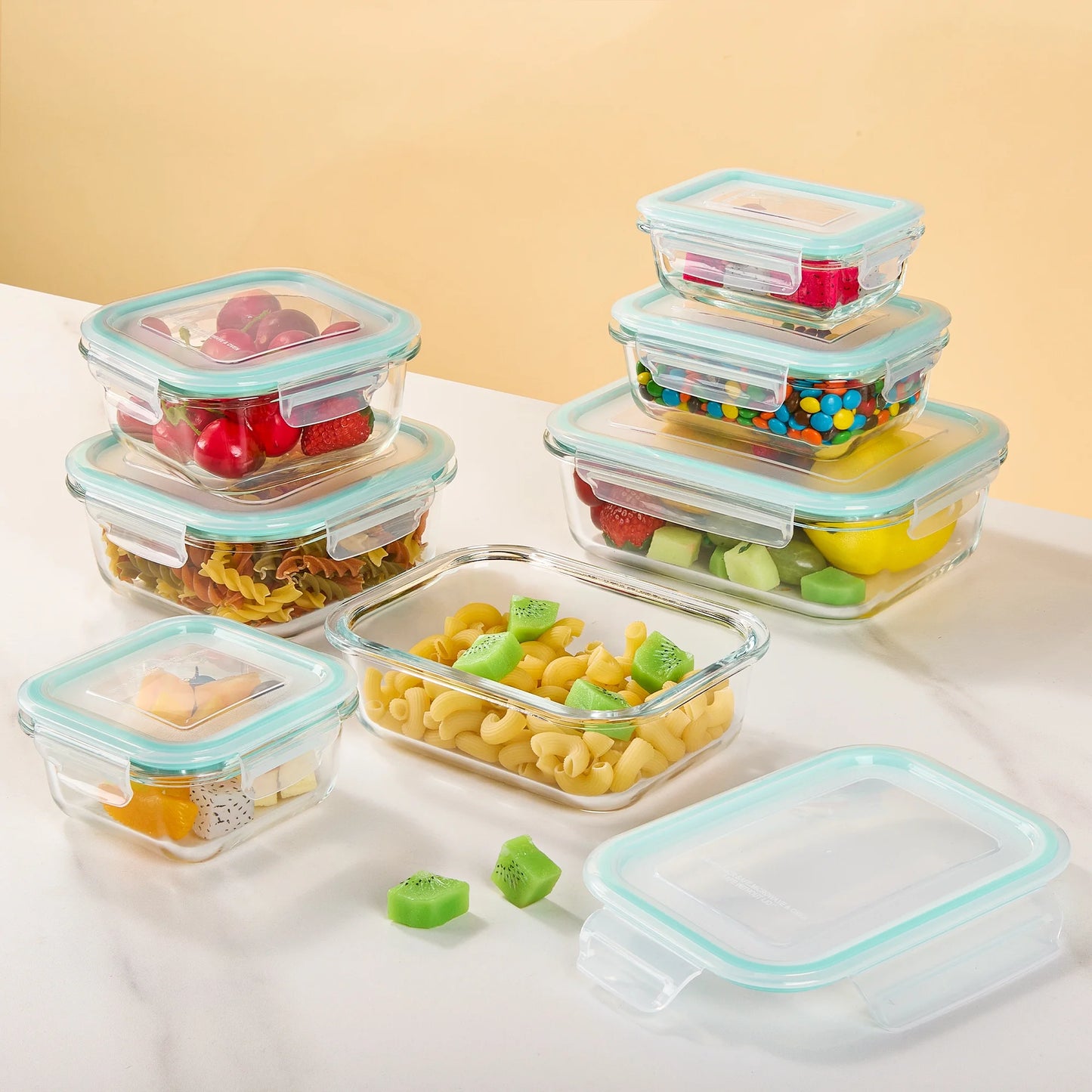 Vtopmart Glass Container Set