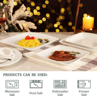 Yedio Square Dinner Plates