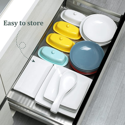 Yedio Square Dinner Plates